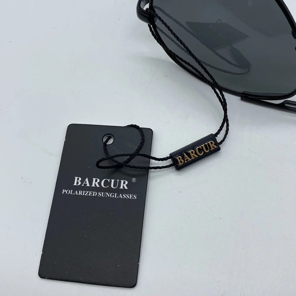 BARCUR Design UV400 Polarized Unisex Quality Sunglasses NWT